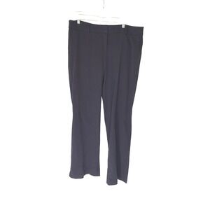 Talbots Newport Pants Navy Blue Trousers Basic Mature Office Work Career 16